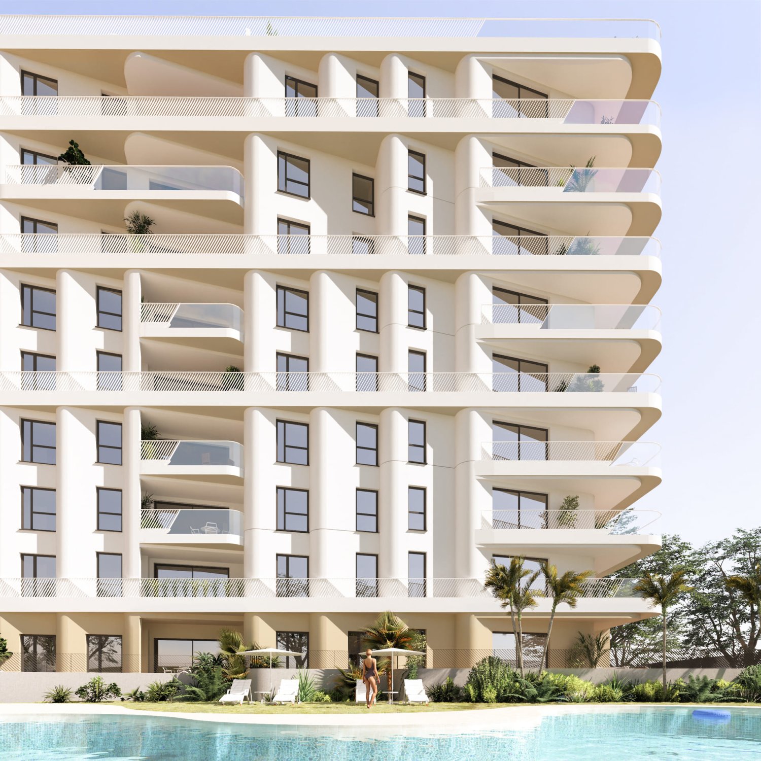 Lägenhet i Vila Joiosa, Alicante, Spanien 2 sovrum, 73 kvm. Nr. 143193