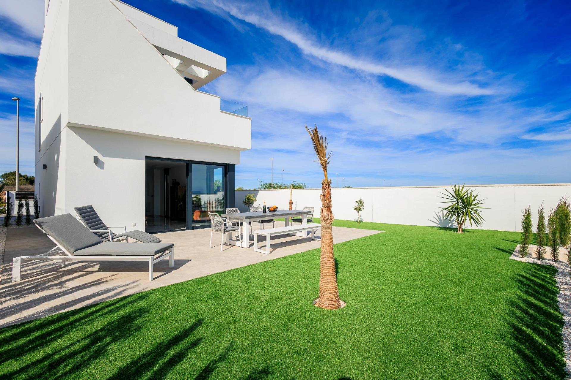 Villa in Pilar de la Horadada, Alicante, Spanien 3 Schlafzimmer, 120 m2 Nr. 76055