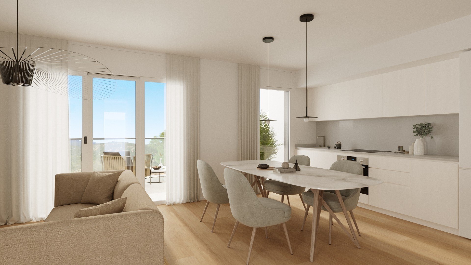 Квартира в Breeze, Финестрат, Аликанте, Испания 3 спальни, 182м2 №73890