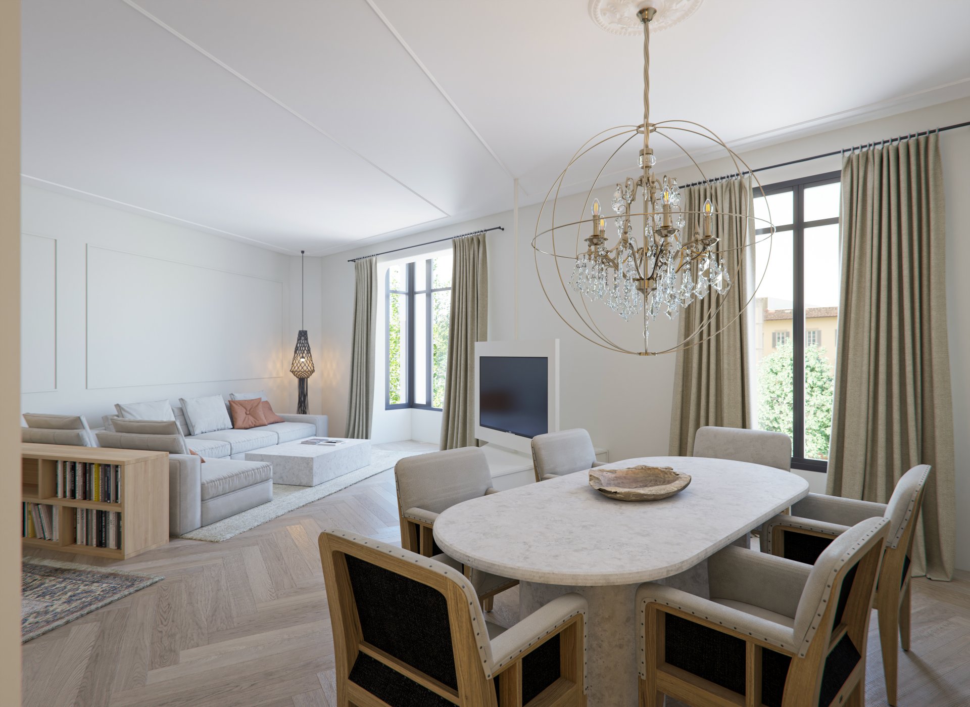 Appartamento a Eixample, Barcelona, Spagna 3 camere da letto, 160 mq. N° 137421