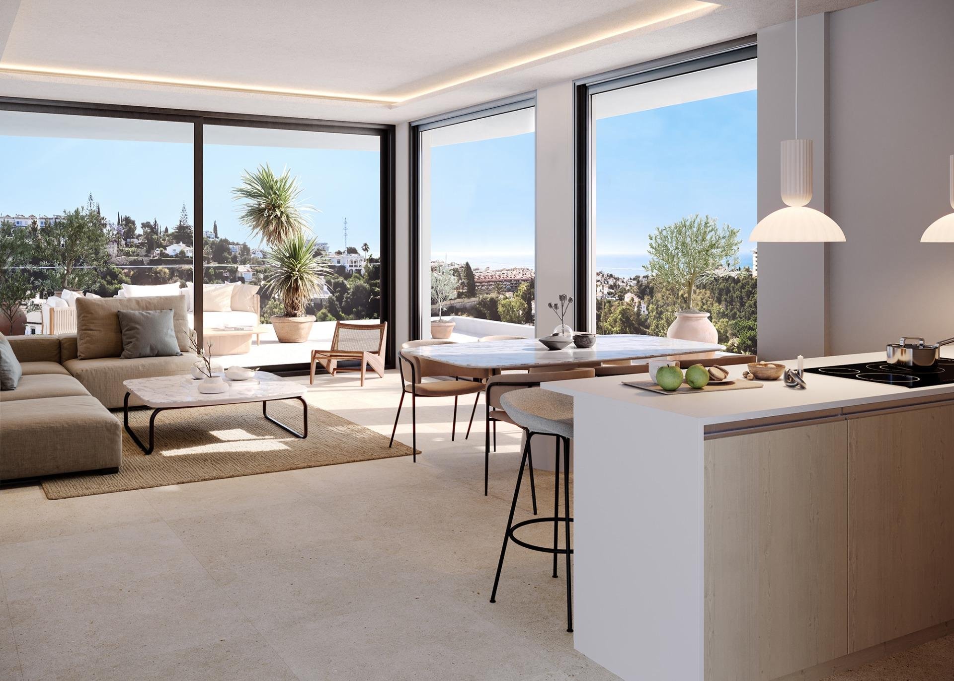 Takvåning i Fuengirola, Malaga, Spanien 2 sovrum, 82 kvm. Nr. 169596
