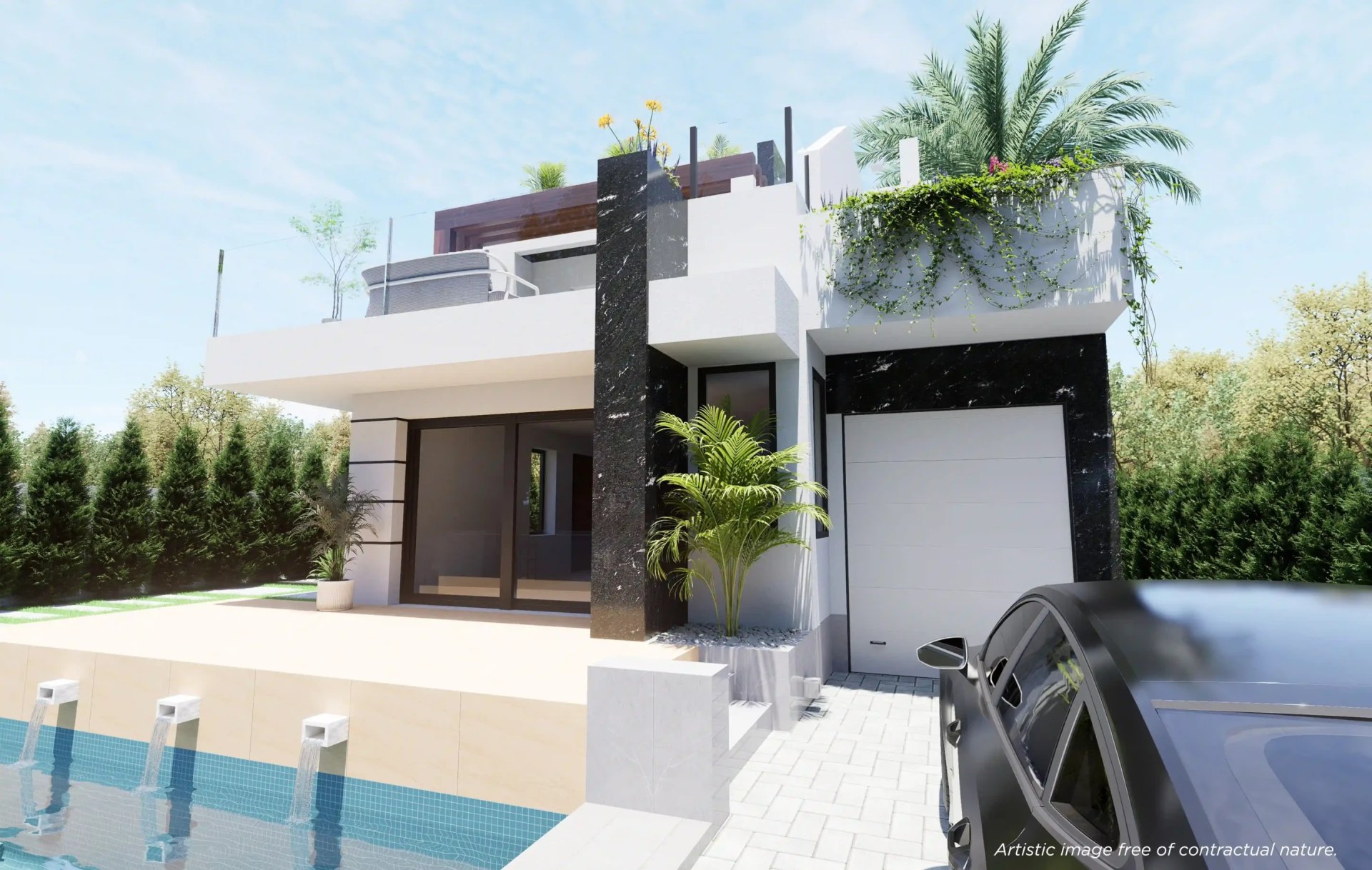 Villa en Los Alcázares, Murcia, España 3 dormitorios, 178 m2 No. 154545