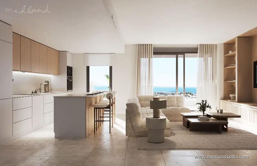 Apartamento en Estepona, Málaga, España 3 dormitorios, 173 m2 No. 147206