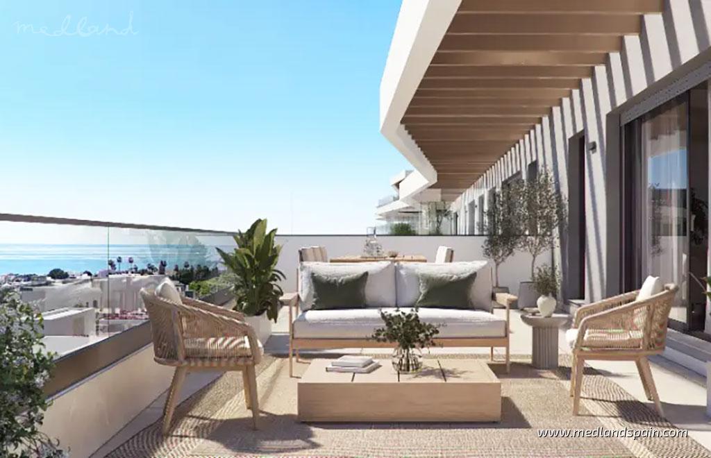 Apartamento en Estepona, Málaga, España 3 dormitorios, 173 m2 No. 147206