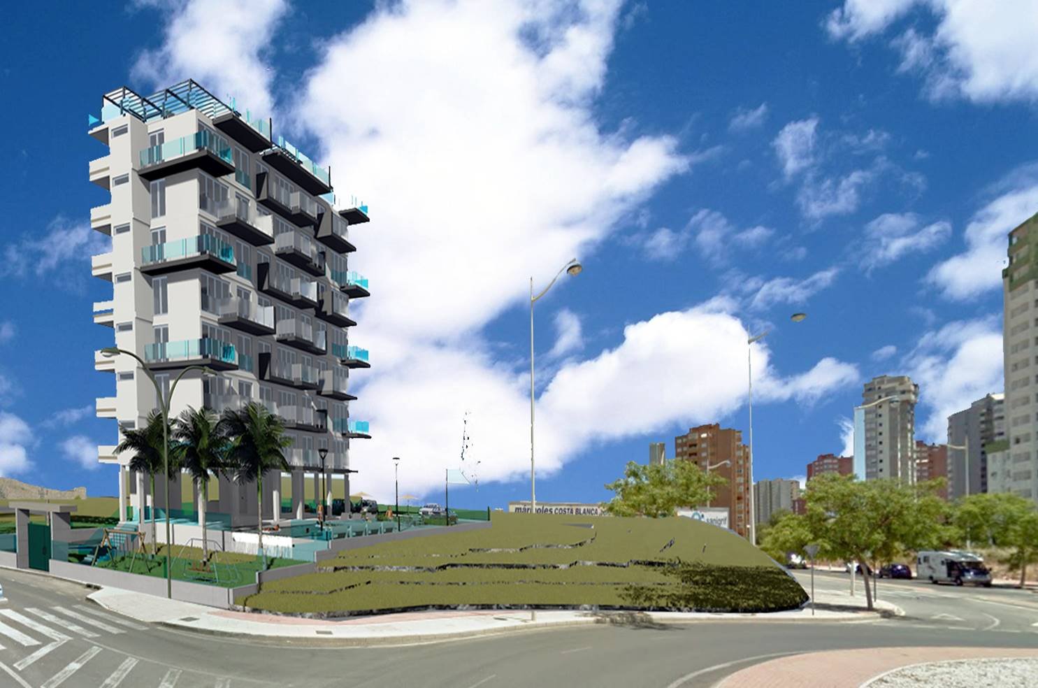 Apartment à La Cala, Alicante, Espagne 2 chambres, 76 m2 No. 163414