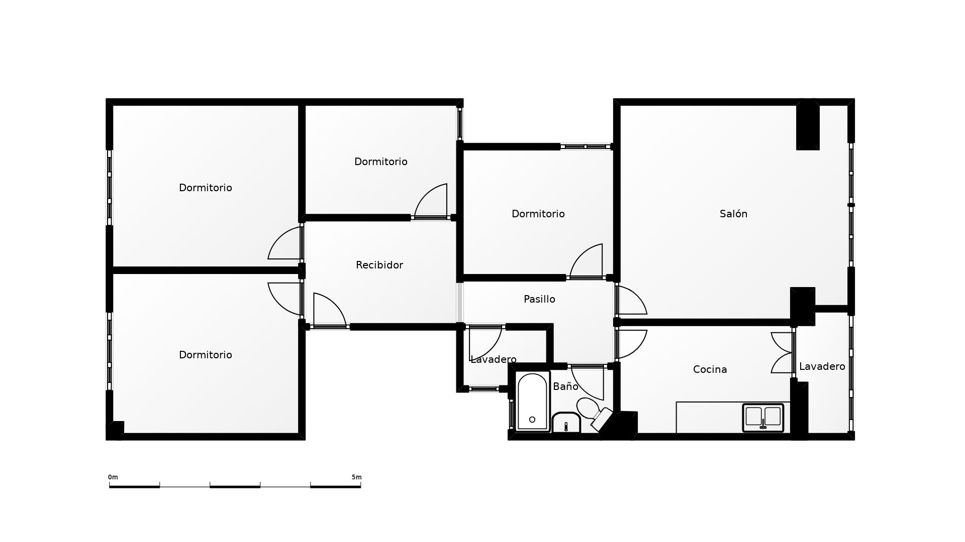 Apartamento en Manresa, Barcelona, España 3 dormitorios, 107 m2 No. 191387