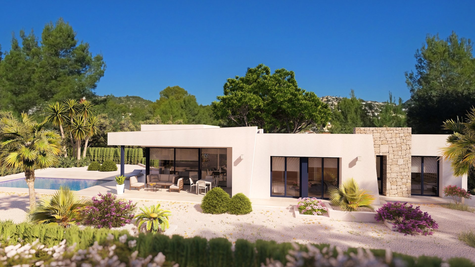 Villa Benissa, Alicante, Spānijā 3 istabas, 301 m2 Nr. 58627