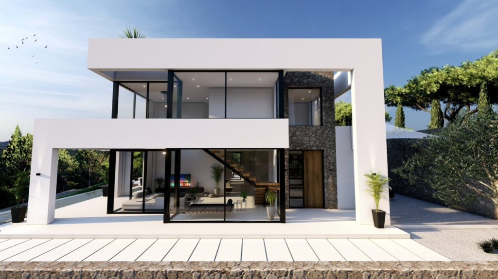 Villa i Benissa, Alicante, Spanien 4 sovrum, 615 kvm. Nr. 145032