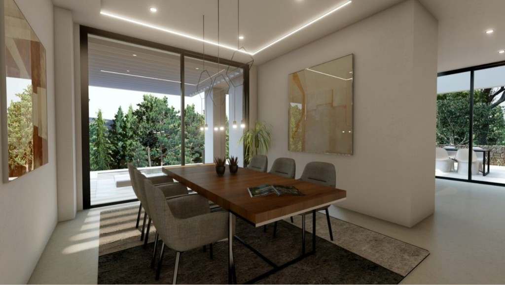 Villa i Benissa, Alicante, Spanien 4 sovrum, 615 kvm. Nr. 145032