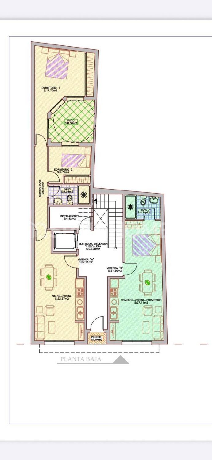 Dzīvoklis Torrevieja, Alicante, Spānijā 2 istabas, 60 m2 Nr. 139017
