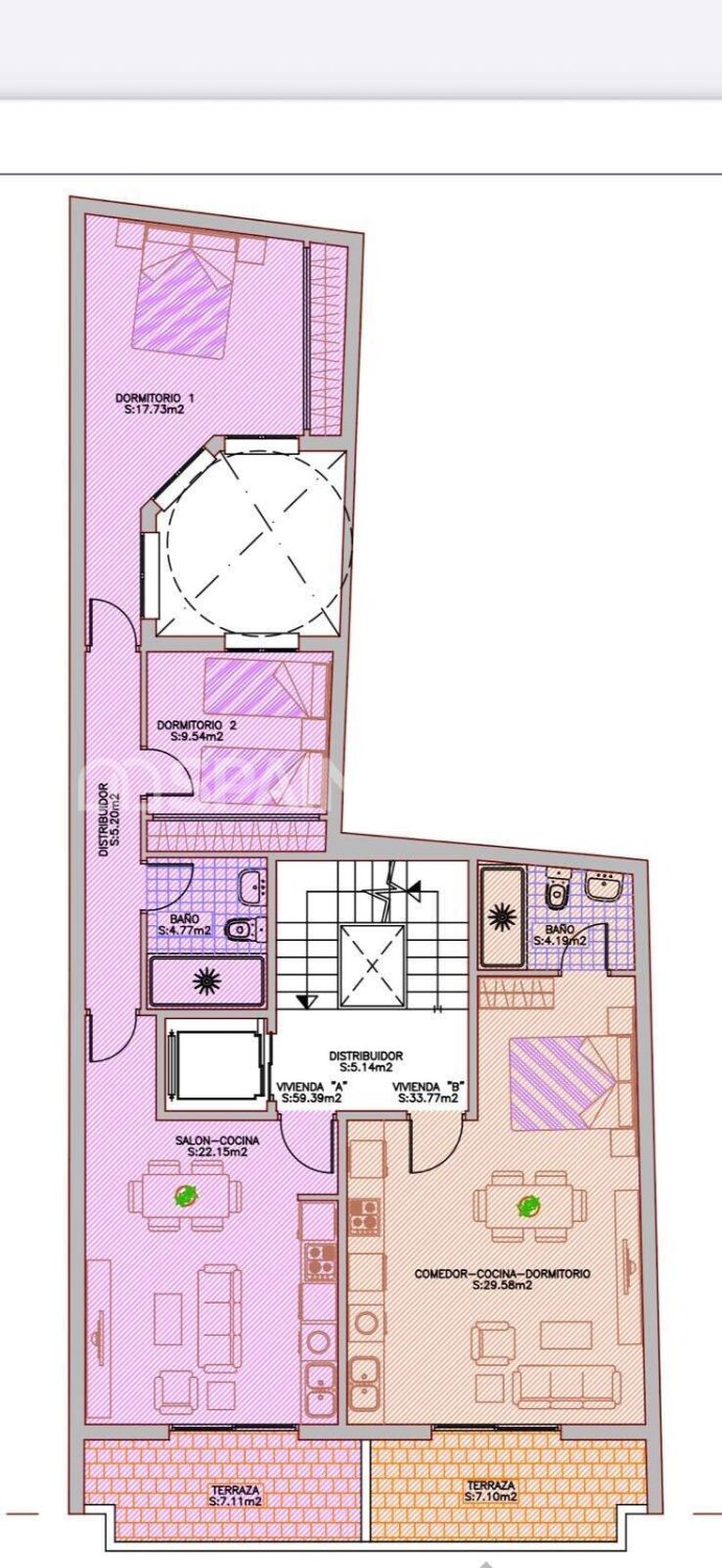 Dzīvoklis Torrevieja, Alicante, Spānijā 2 istabas, 60 m2 Nr. 139017