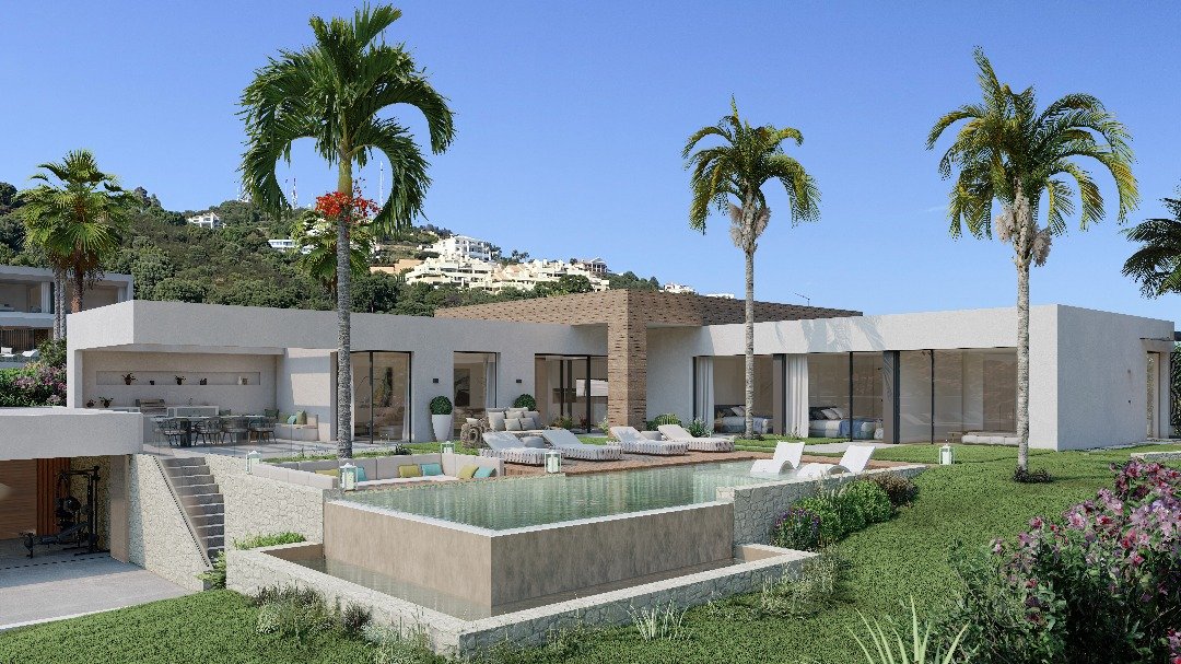 Villa a Marbella, Malaga, Spagna 4 camere da letto, 595 mq. N° 143038