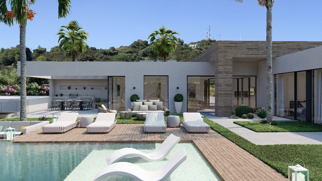 Villa a Marbella, Malaga, Spagna 4 camere da letto, 595 mq. N° 143038