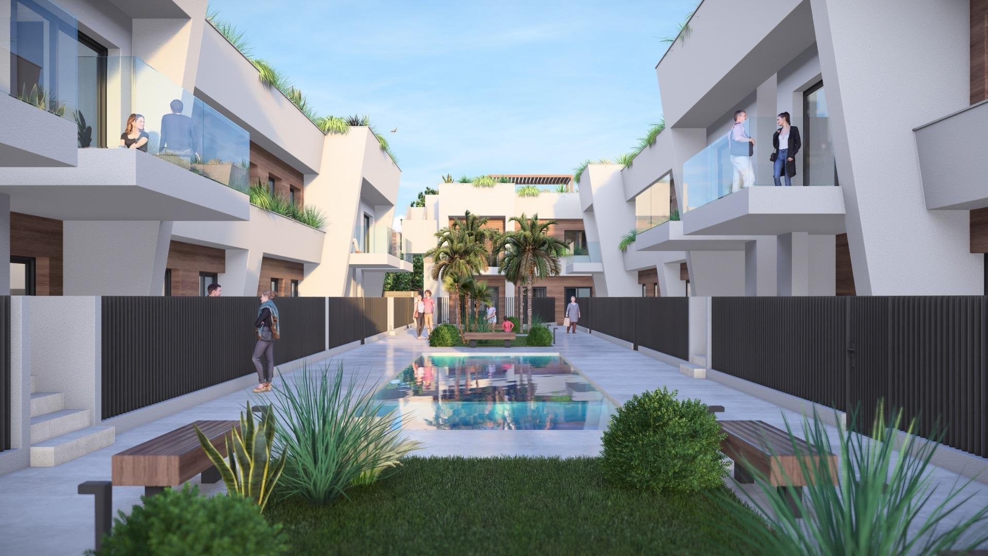 Bungalow à Torre-Pacheco, Murcia, Espagne 2 chambres, 68 m2 No. 134307