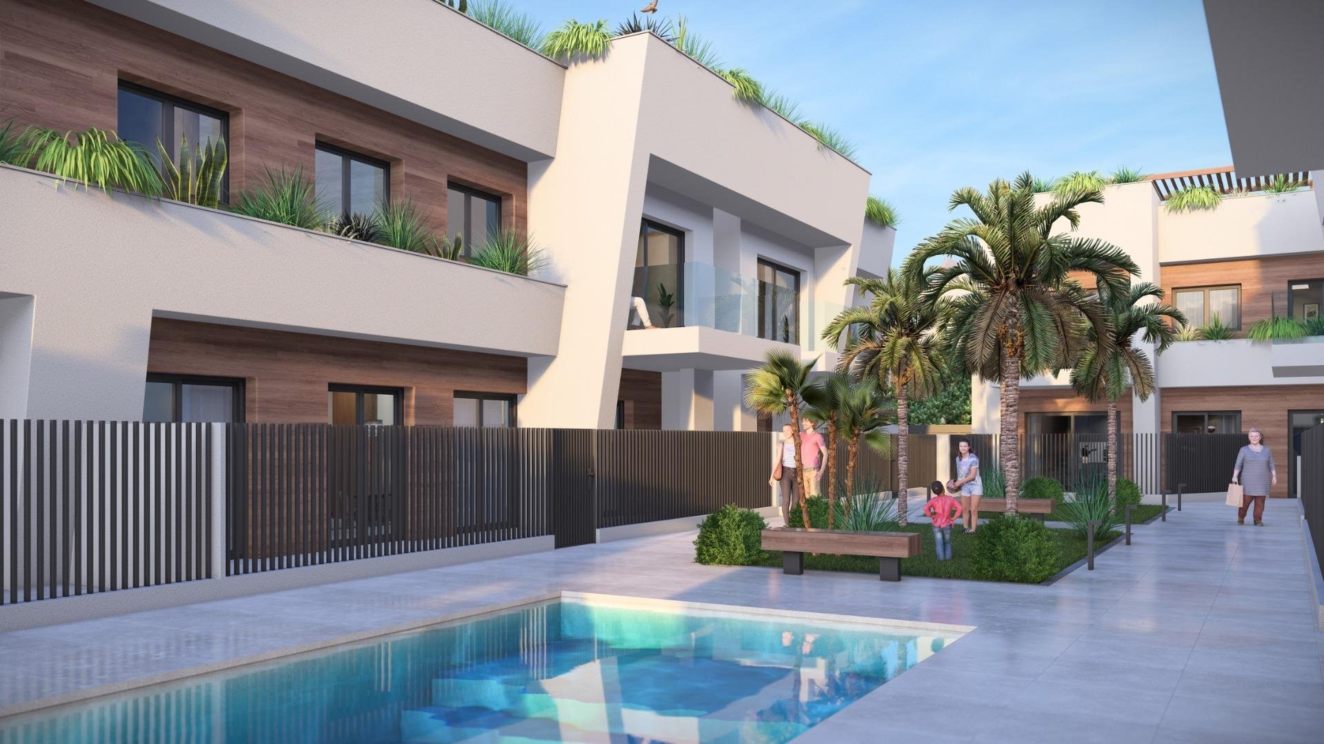 Bungalow à Torre-Pacheco, Murcia, Espagne 2 chambres, 68 m2 No. 134307