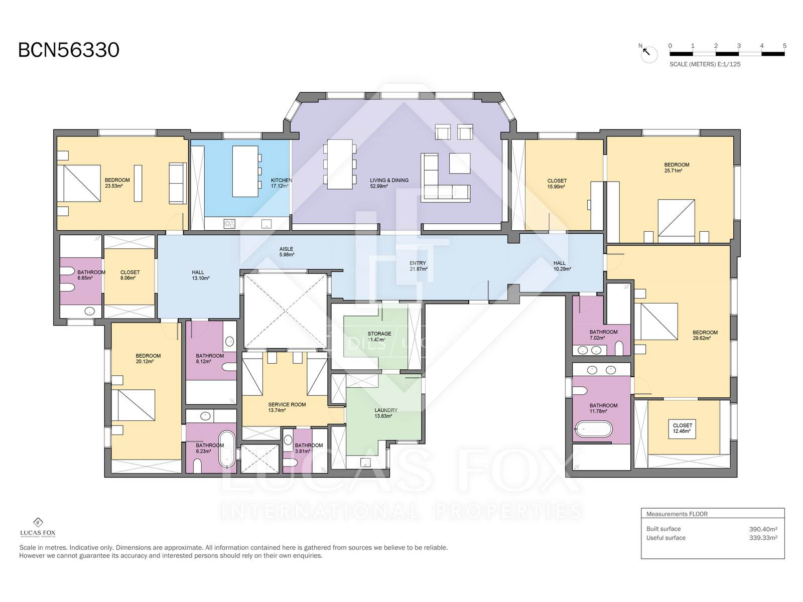 Wohnung in Barcelona, Spanien 5 Schlafzimmer, 390 m2 Nr. 150790