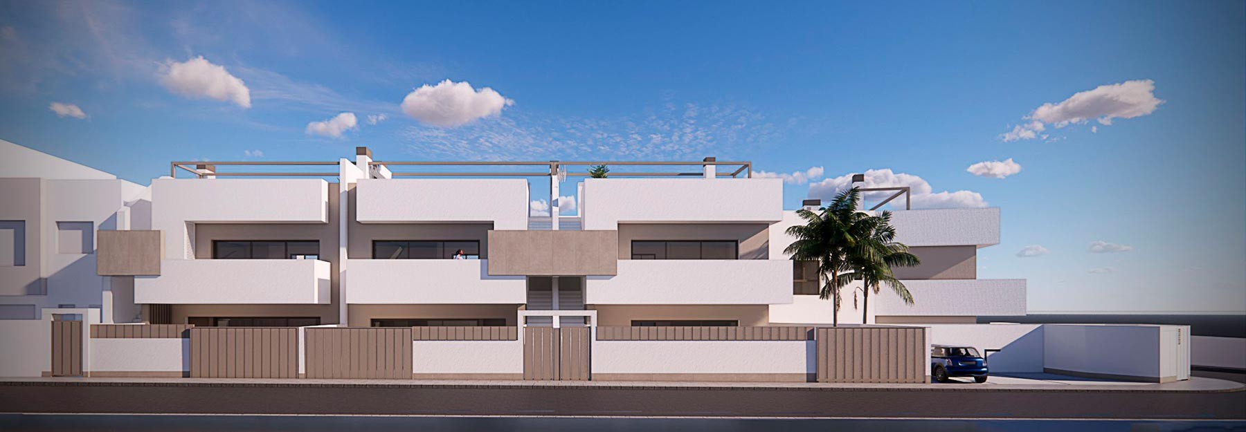 Bungalowi Pilar de la Horadada, Alicante, Espanja 3 makuuhuonetta, 104 m2 No. 156233