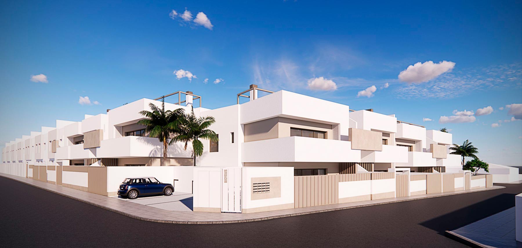 Bungalowi Pilar de la Horadada, Alicante, Espanja 3 makuuhuonetta, 104 m2 No. 156233