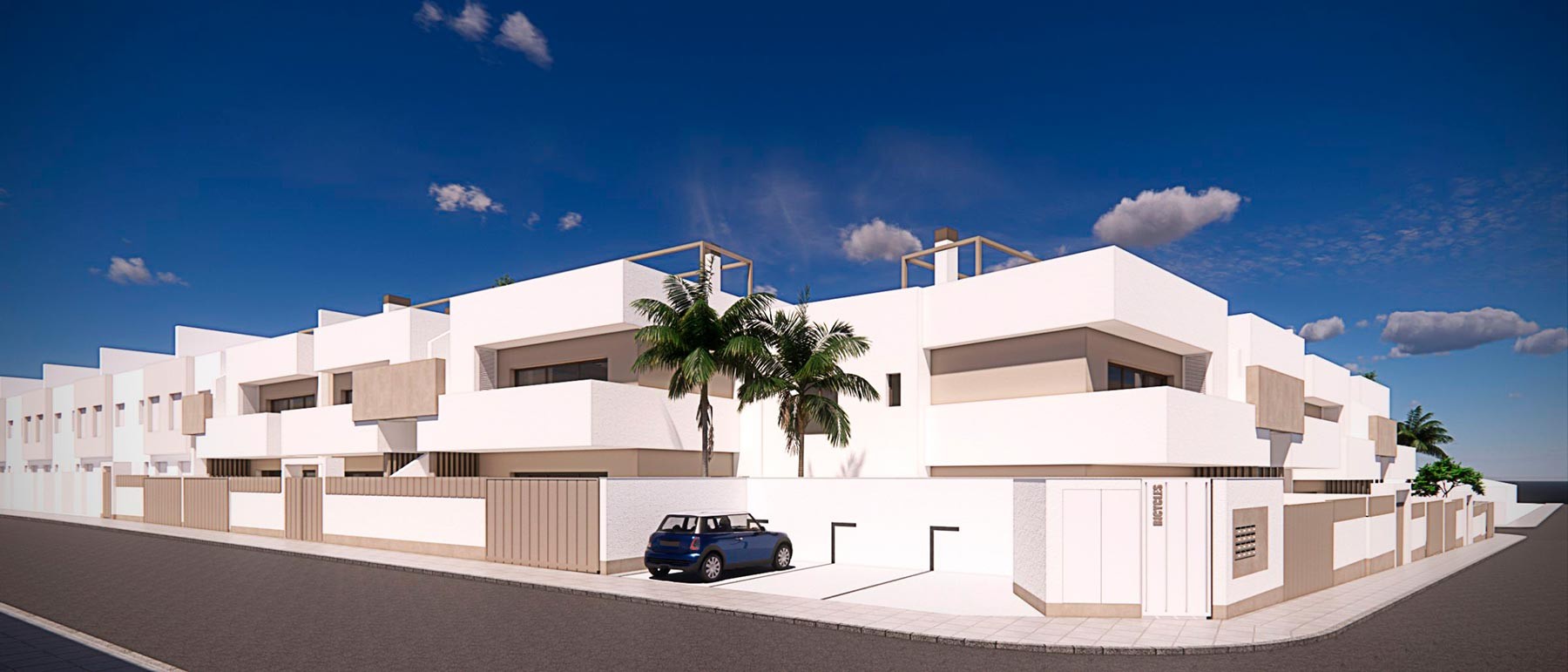 Bungalowi Pilar de la Horadada, Alicante, Espanja 3 makuuhuonetta, 104 m2 No. 156233