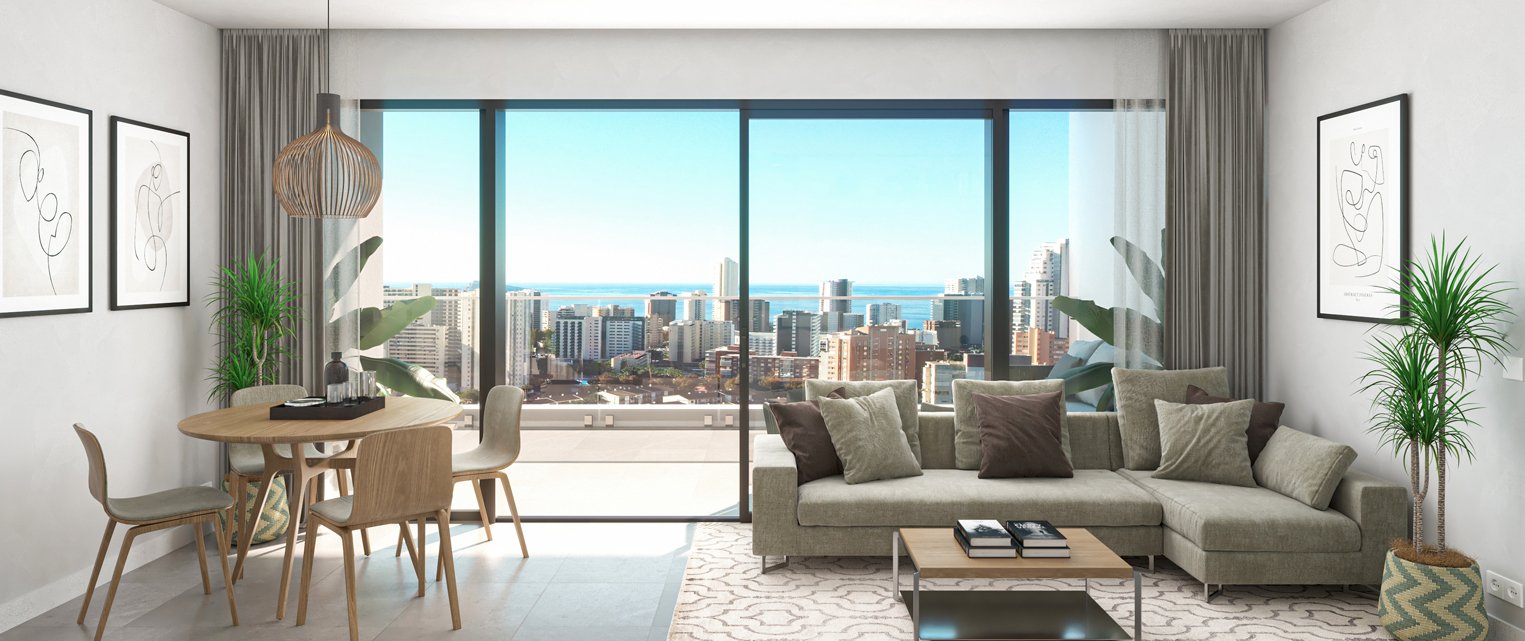 Dzīvoklis Benidorm, Alicante, Spānijā 2 istabas, 131 m2 Nr. 163540