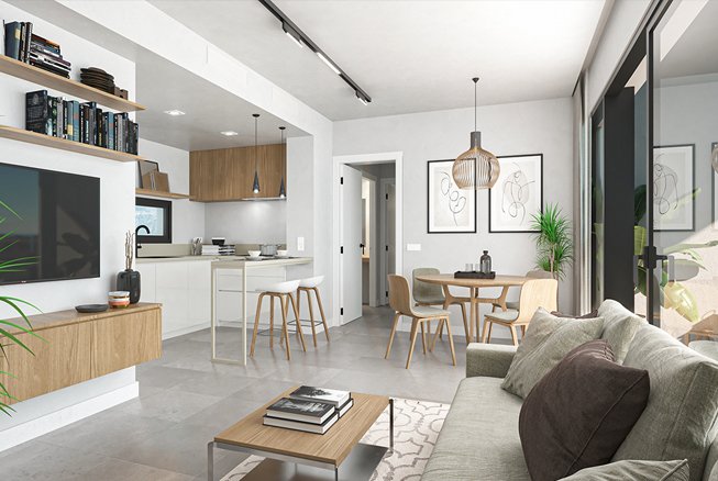 Dzīvoklis Benidorm, Alicante, Spānijā 2 istabas, 131 m2 Nr. 163540