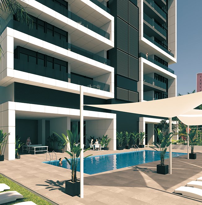 Dzīvoklis Benidorm, Alicante, Spānijā 2 istabas, 131 m2 Nr. 163540