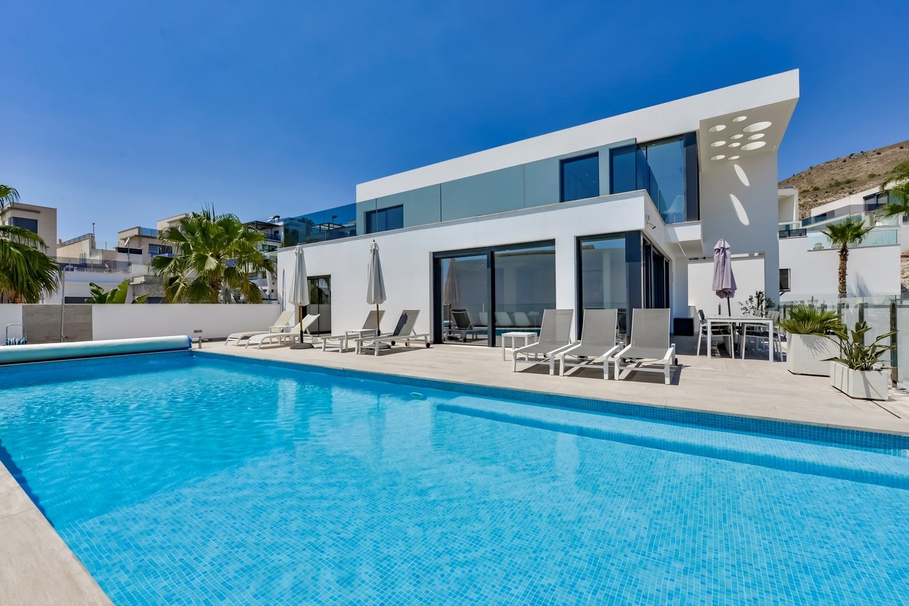 Villa i Finestrat, Alicante, Spanien 5 sovrum,  Nr. 192027