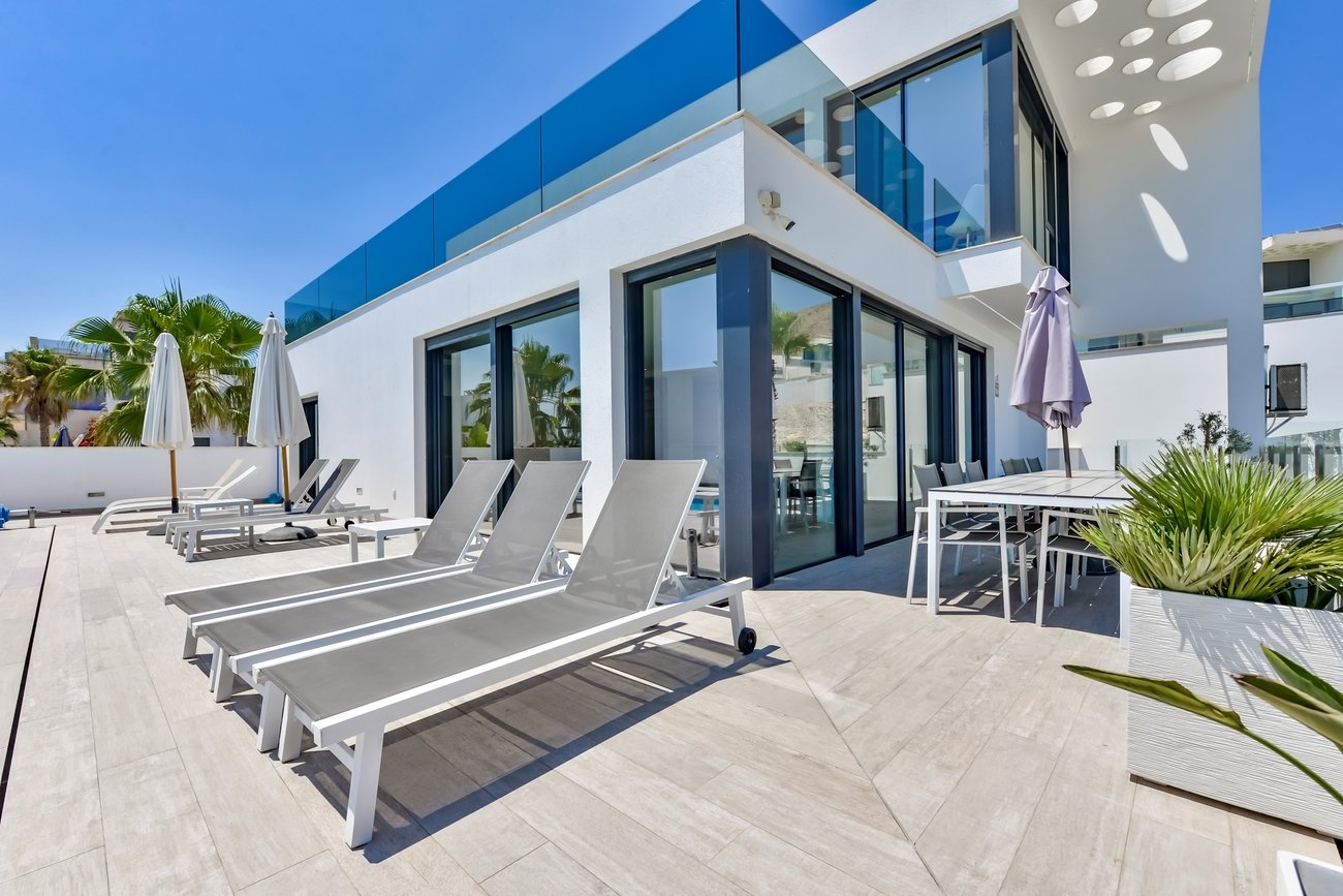 Villa i Finestrat, Alicante, Spanien 5 sovrum,  Nr. 192027
