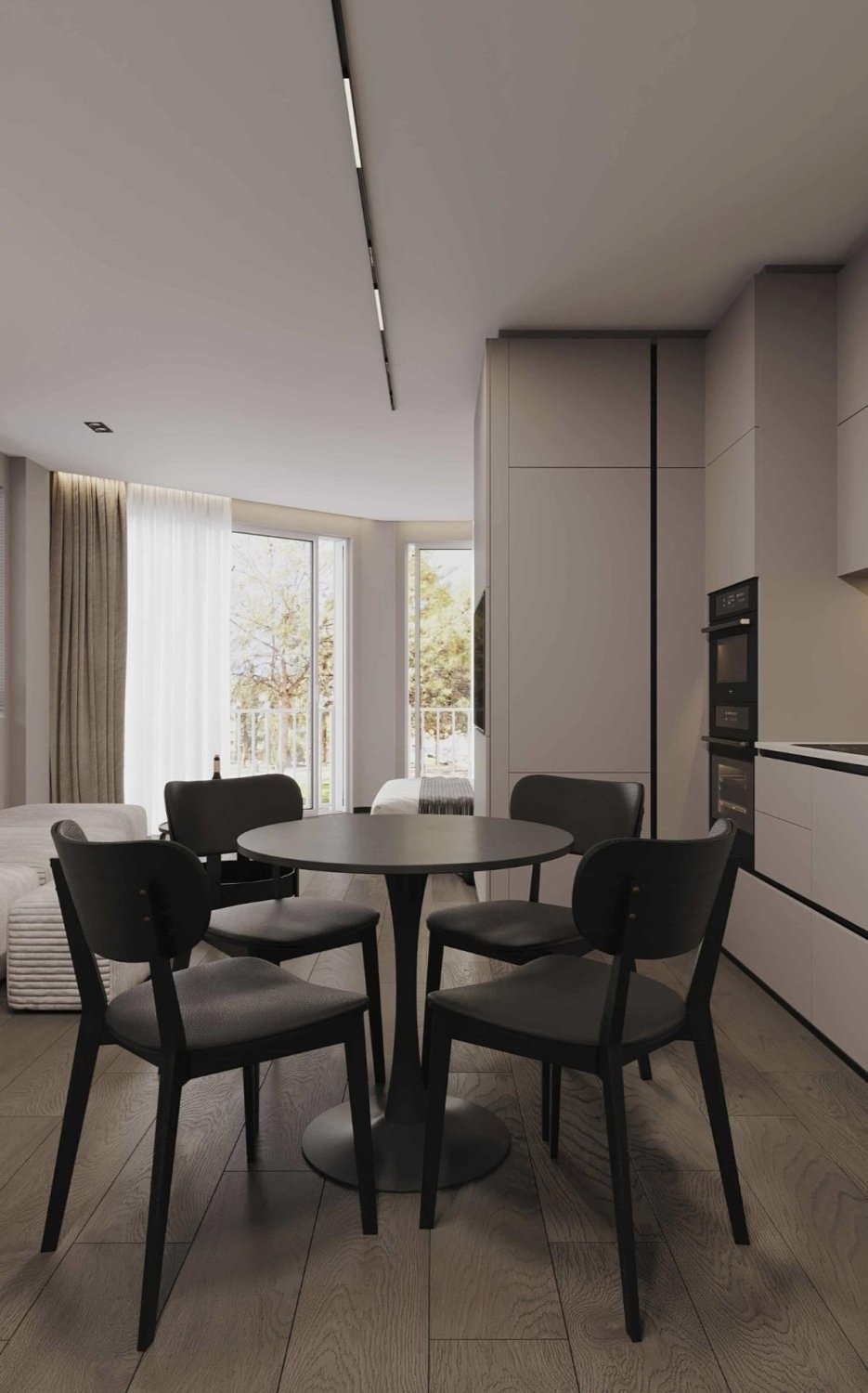 Huoneisto Torrevieja, Alicante, Espanja 1 huone, 46 m2 No. 190576