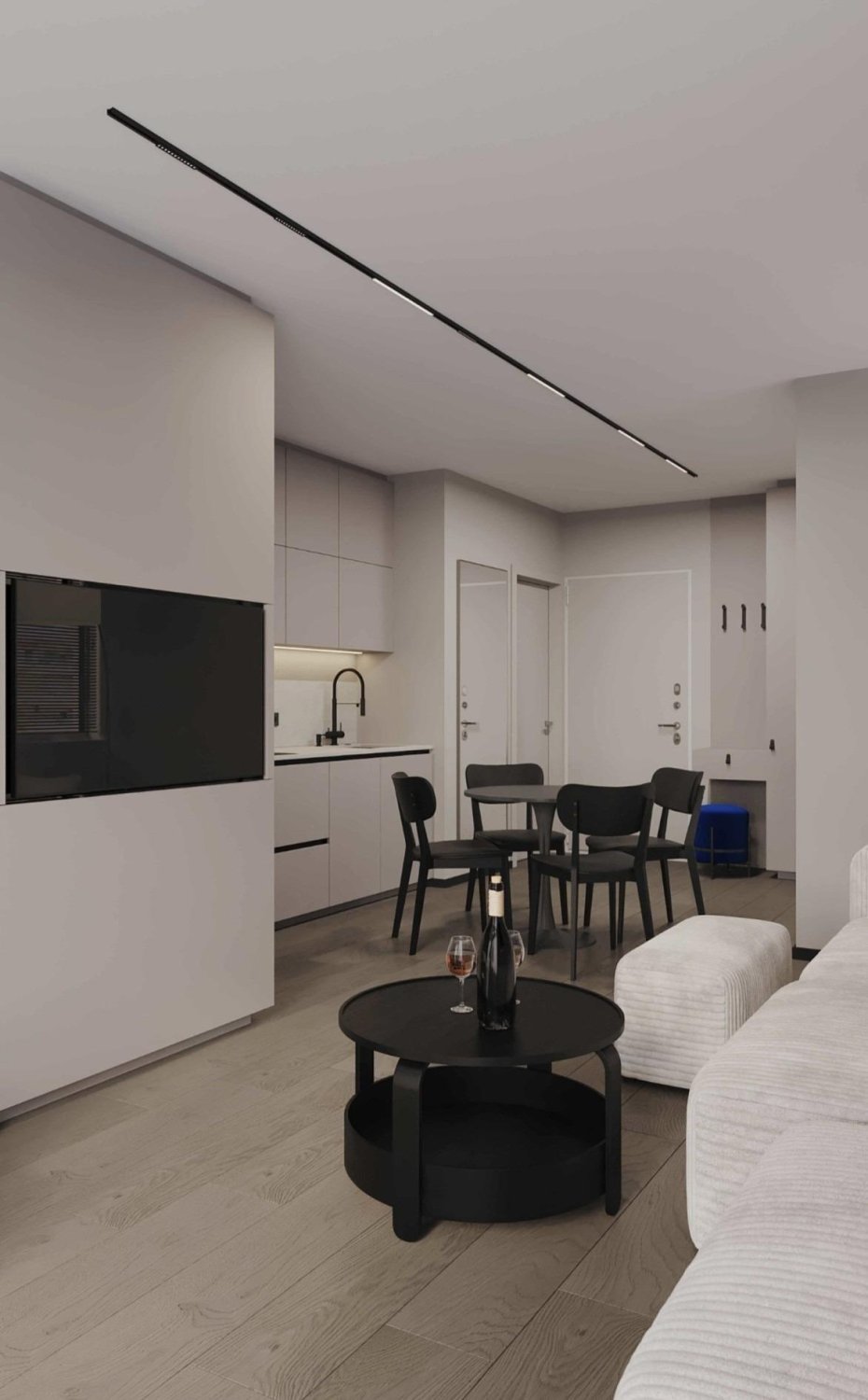 Huoneisto Torrevieja, Alicante, Espanja 1 huone, 46 m2 No. 190576