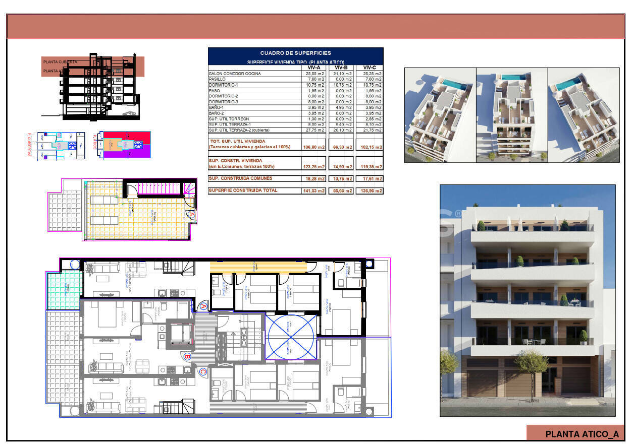 Apartment in Torrevieja, Alicante, Spain 1 bedroom, 46 sq.m. No. 149658