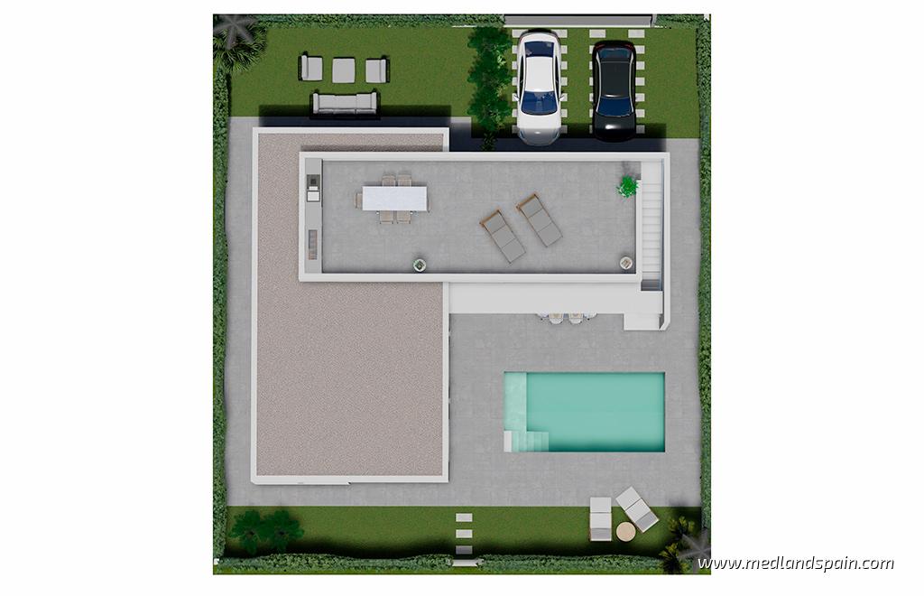Villa in San Juan De Los Terreros, Almeria, Spanien 3 Schlafzimmer, 122 m2 Nr. 167373