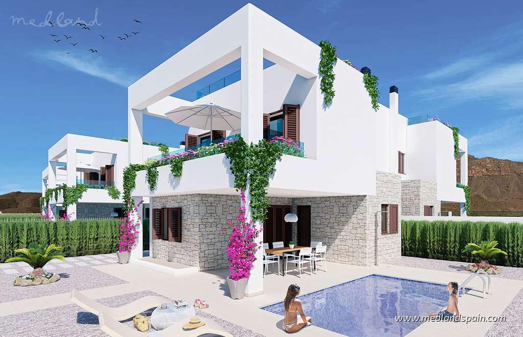 Villa en Pulpí, Almería, España 2 dormitorios, 140 m2 No. 167374