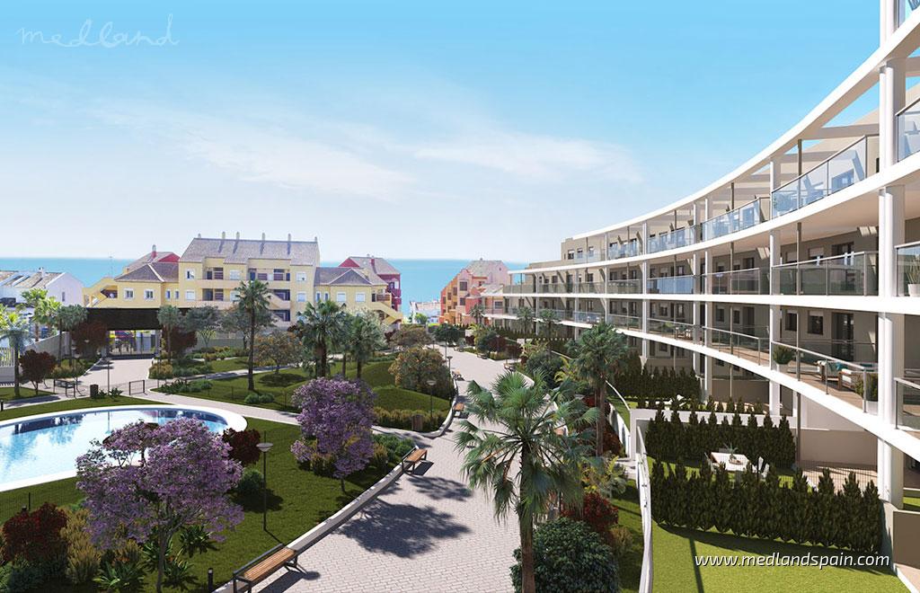 Appartamento a Manilva, Malaga, Spagna 2 camere da letto, 95 mq. N° 167372