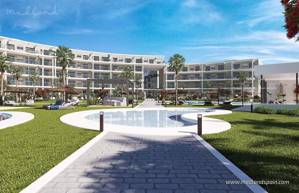 Appartamento a Manilva, Malaga, Spagna 2 camere da letto, 95 mq. N° 167372