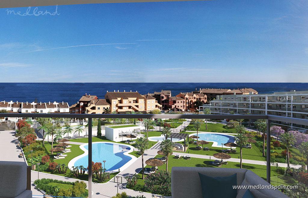 Appartamento a Manilva, Malaga, Spagna 2 camere da letto, 95 mq. N° 167372