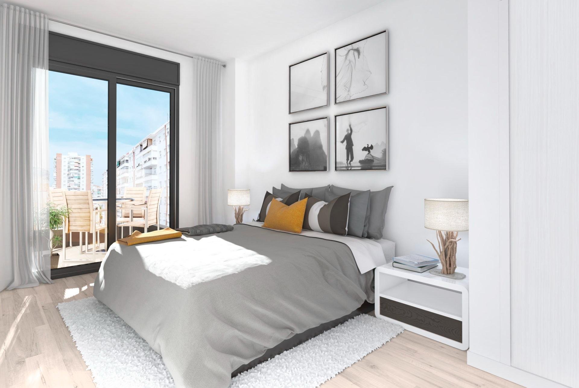 Wohnung in Malaga, Spanien 1 Schlafzimmer, 64 m2 Nr. 169285