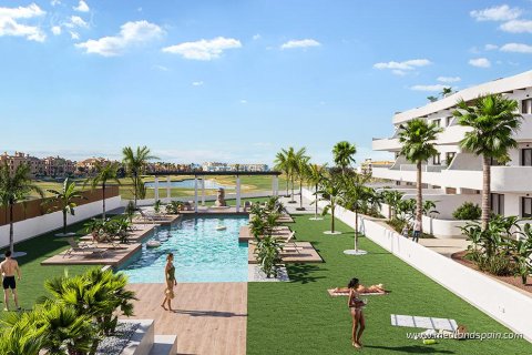 Apartament w Los Alcazares, Murcia, Hiszpania 3 sypialnie, 100 mkw. nr 164748