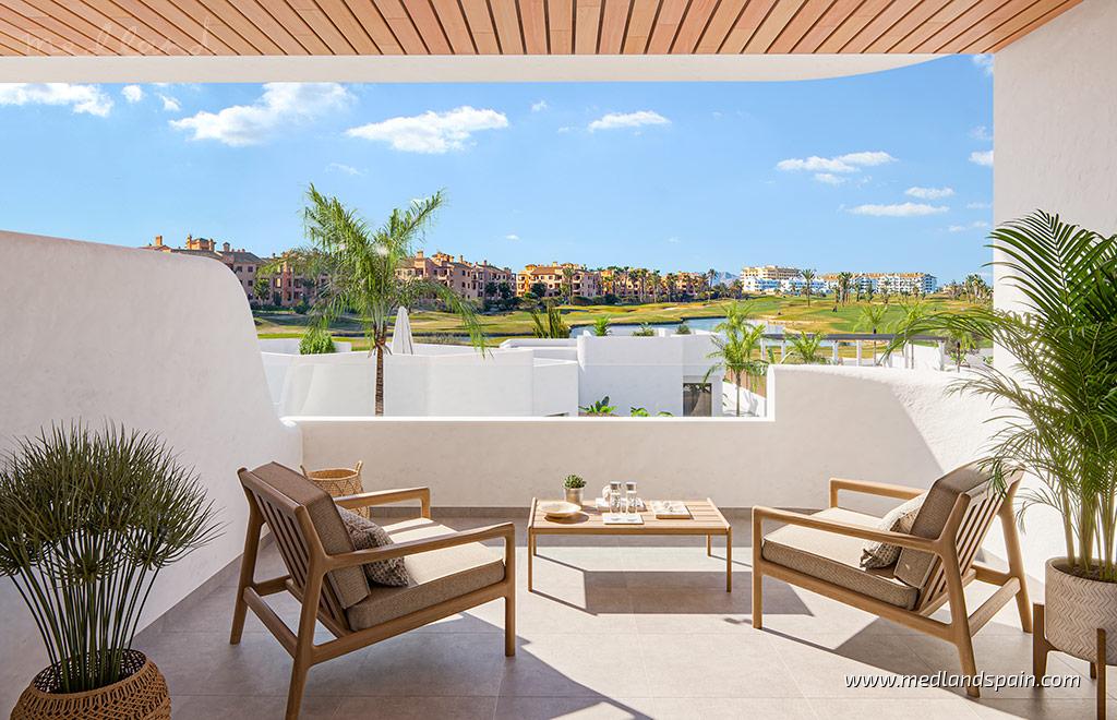 Apartamento en Los Alcázares, Murcia, España 3 dormitorios, 85 m2 No. 164750