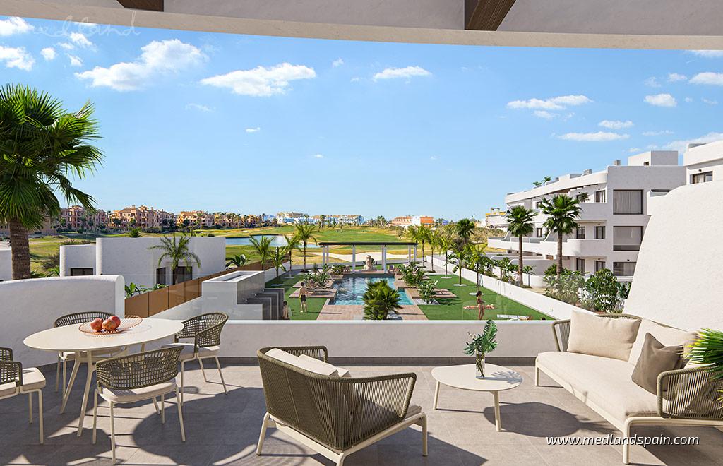 Appartamento a Los Alcazares, Murcia, Spagna 3 camere da letto, 85 mq. N° 164752
