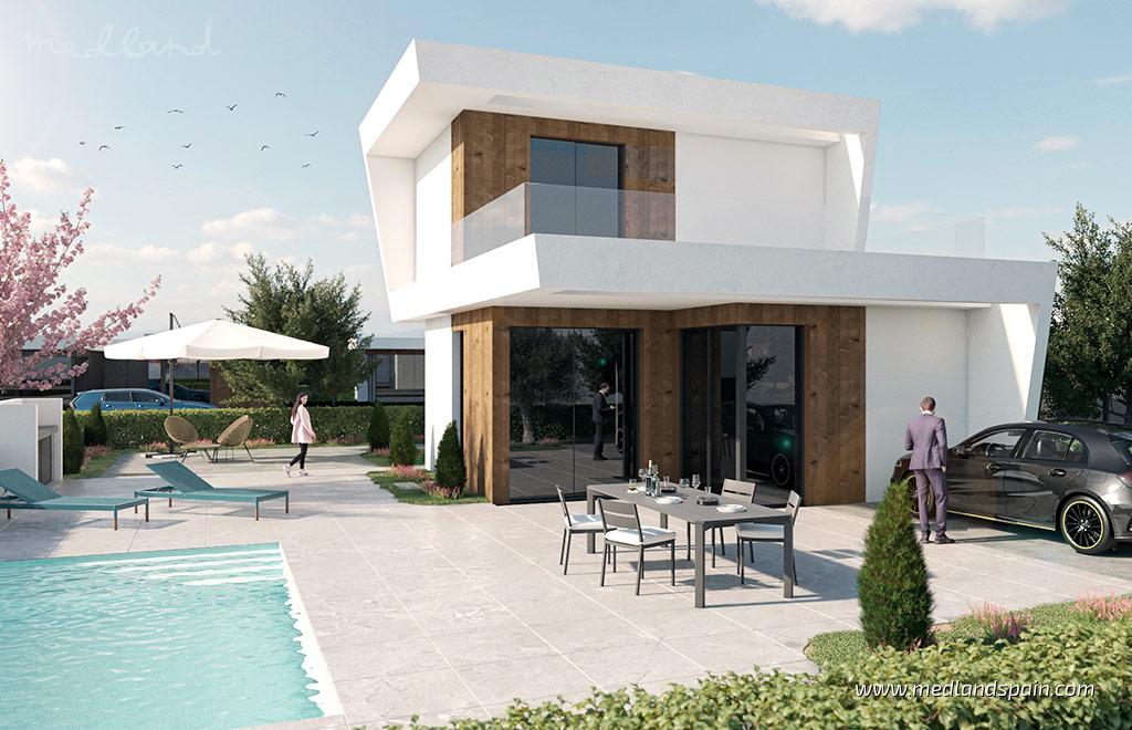 Villa i Murcia, Spanien 3 sovrum, 125 kvm. Nr. 167467