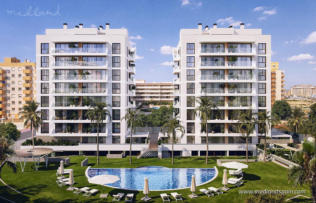 Dzīvoklis Guardamar del Segura, Alicante, Spānijā 2 istabas, 65 m2 Nr. 167469