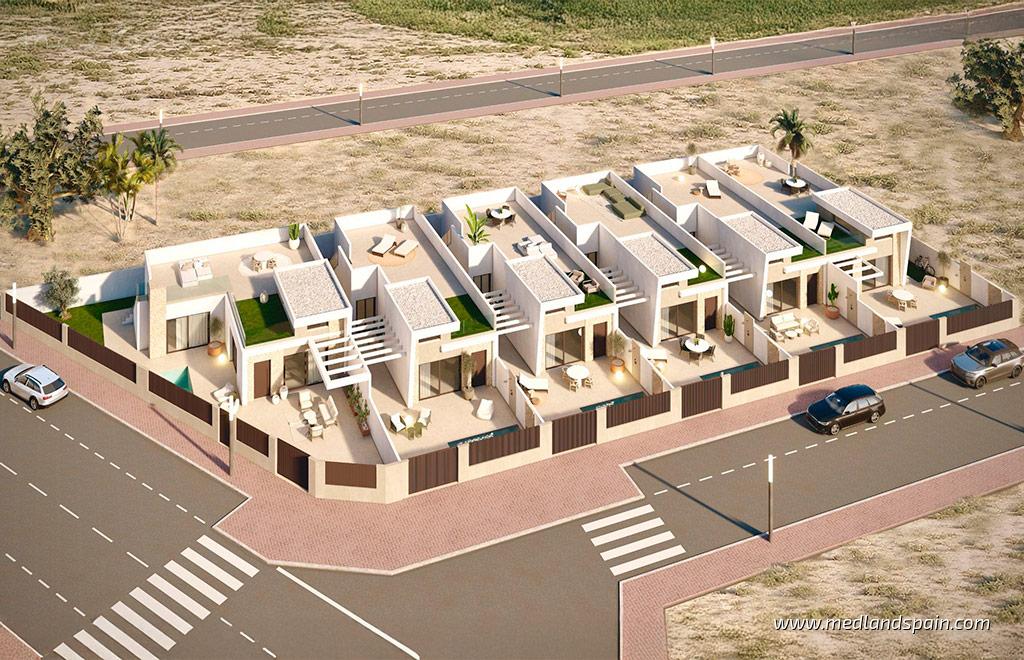Villa en Los Alcázares, Murcia, España 3 dormitorios, 112 m2 No. 167470