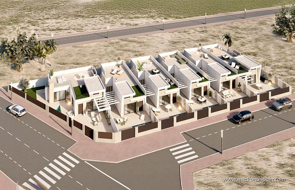 Villa en Los Alcázares, Murcia, España 3 dormitorios, 112 m2 No. 167470
