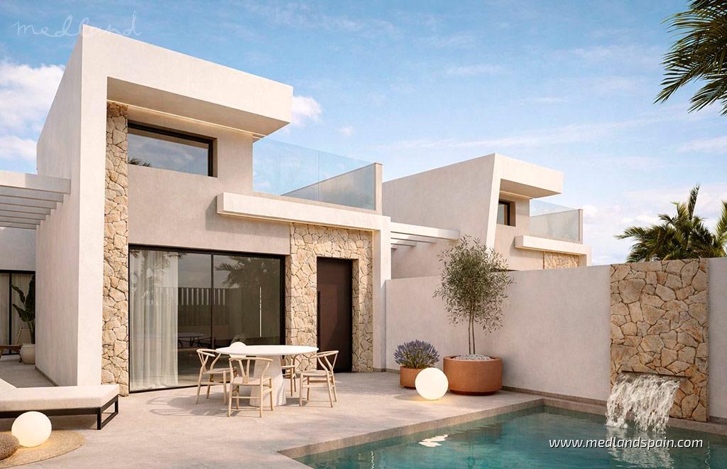 Villa en Los Alcázares, Murcia, España 3 dormitorios, 112 m2 No. 167470