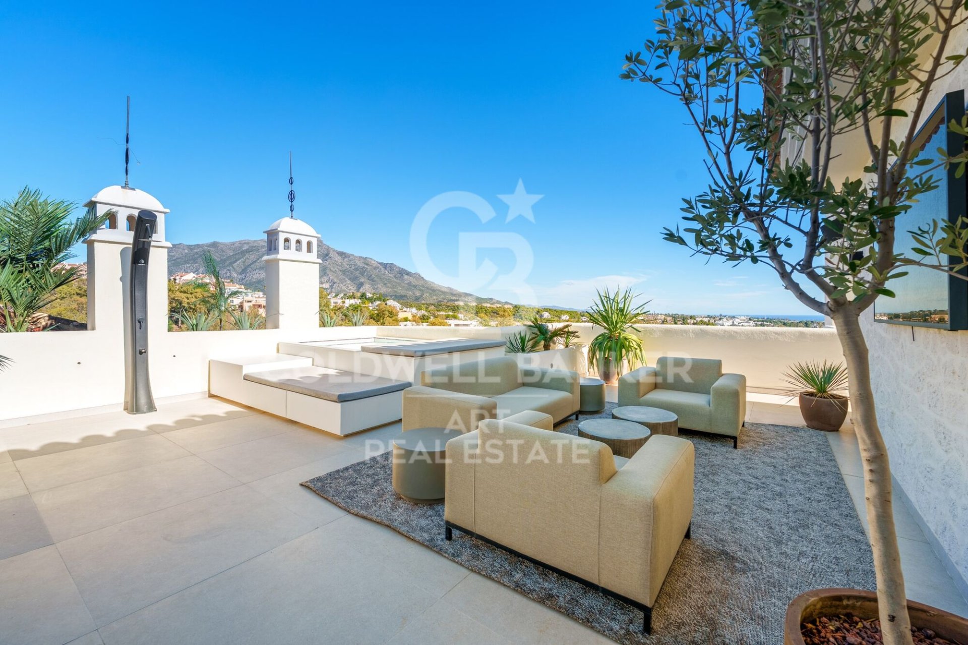 Kattohuoneisto Marbella, Malaga, Espanja 3 makuuhuonetta, 183 m2 No. 156729
