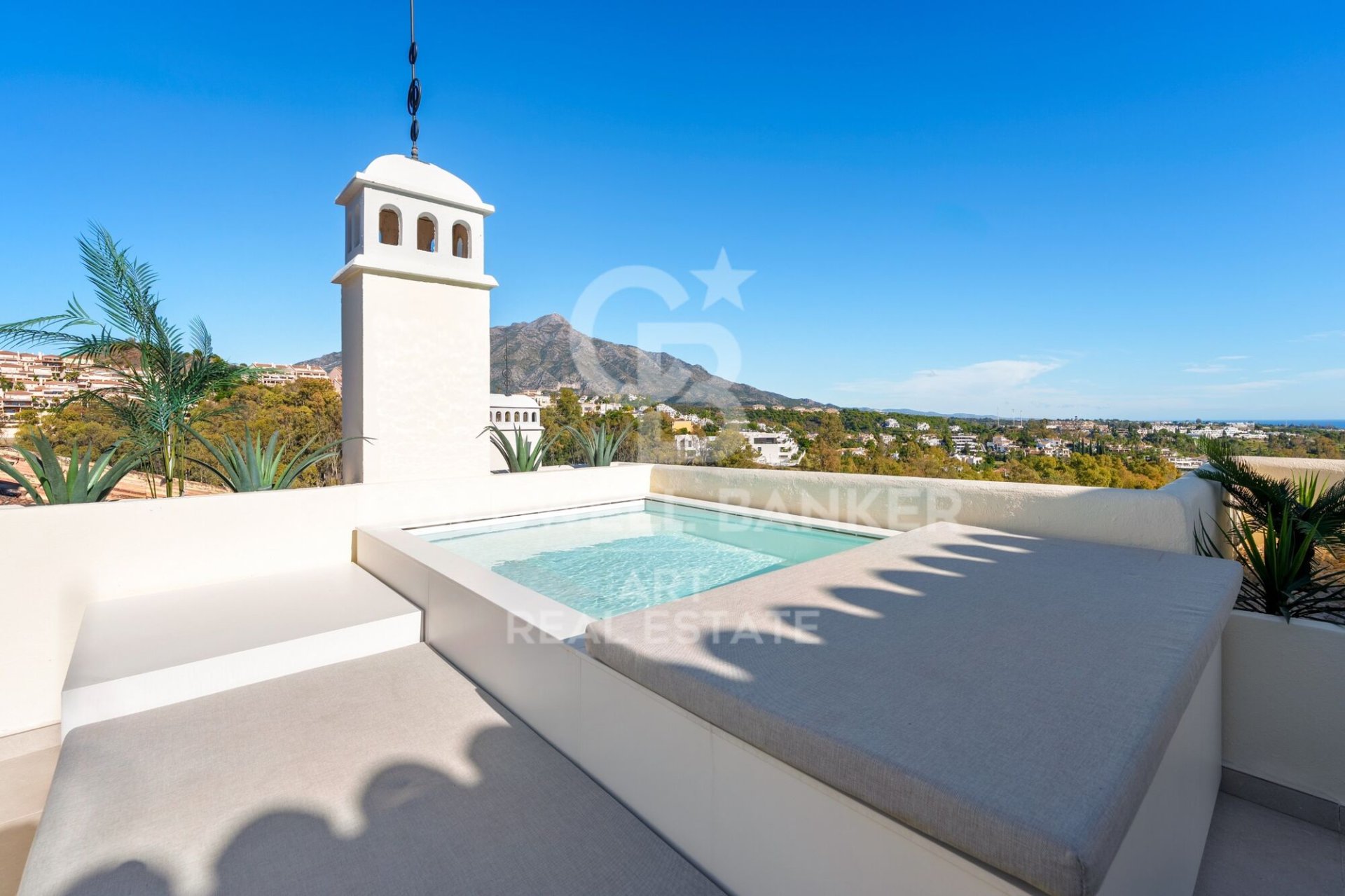 Kattohuoneisto Marbella, Malaga, Espanja 3 makuuhuonetta, 183 m2 No. 156729