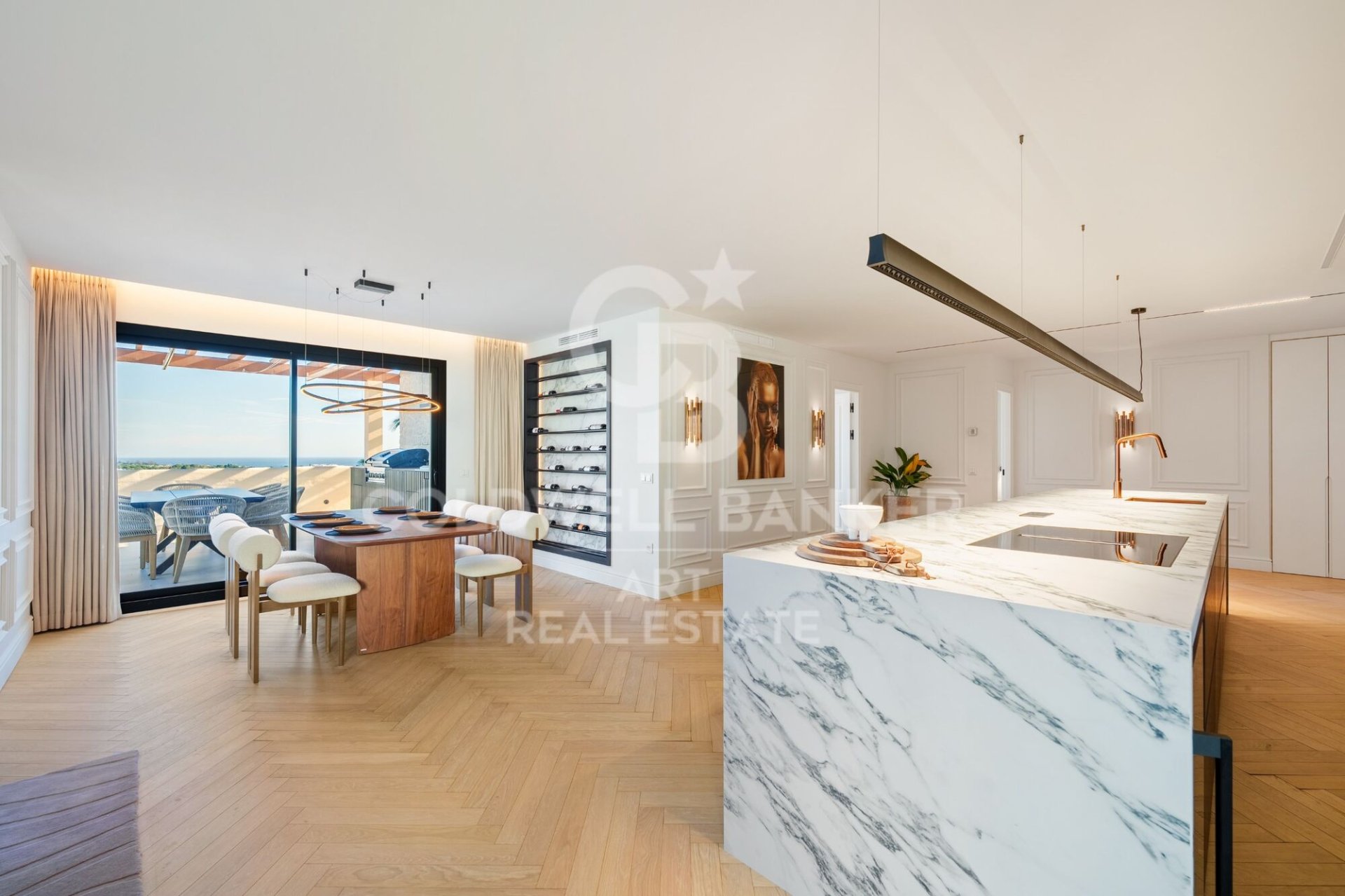 Kattohuoneisto Marbella, Malaga, Espanja 3 makuuhuonetta, 183 m2 No. 156729