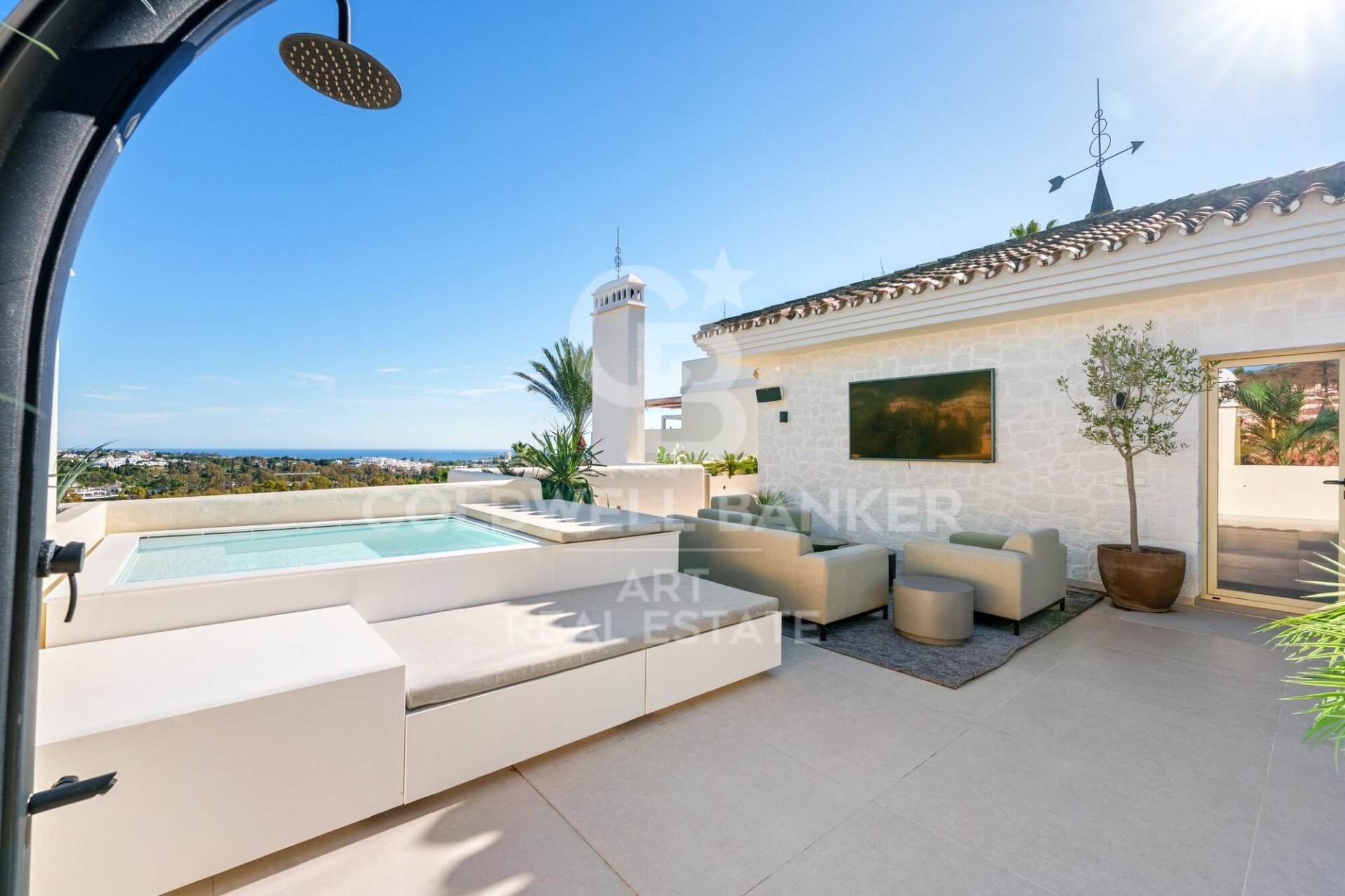 Kattohuoneisto Marbella, Malaga, Espanja 3 makuuhuonetta, 183 m2 No. 156729