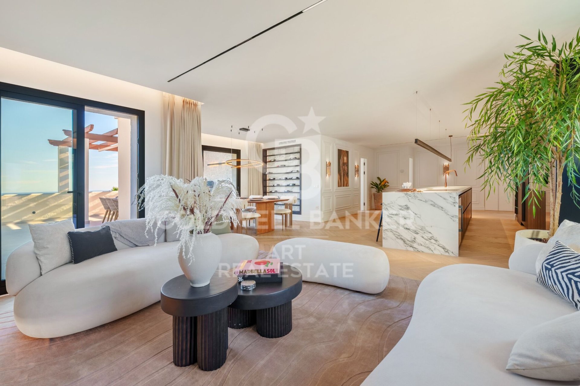 Kattohuoneisto Marbella, Malaga, Espanja 3 makuuhuonetta, 183 m2 No. 156729